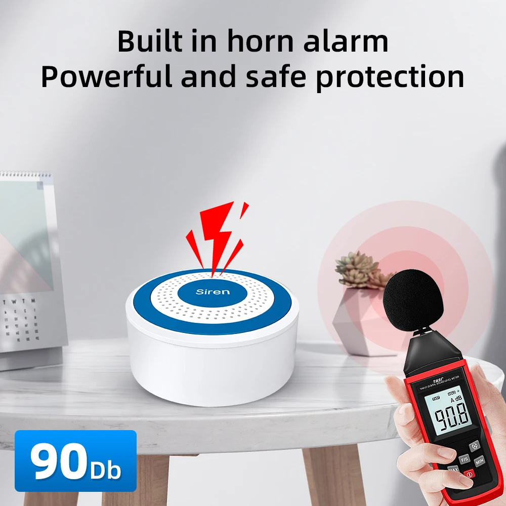 MULO Mini Alarm Siren Wireless - Sim Gsm Alarm ulasan dan harga
