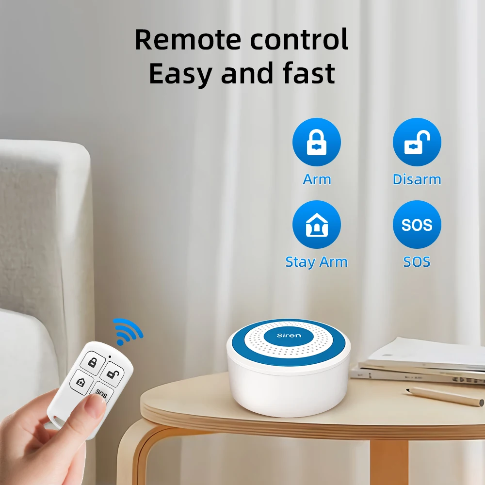 MULO Mini Alarm Siren Wireless - Sim Gsm Alarm ulasan dan harga