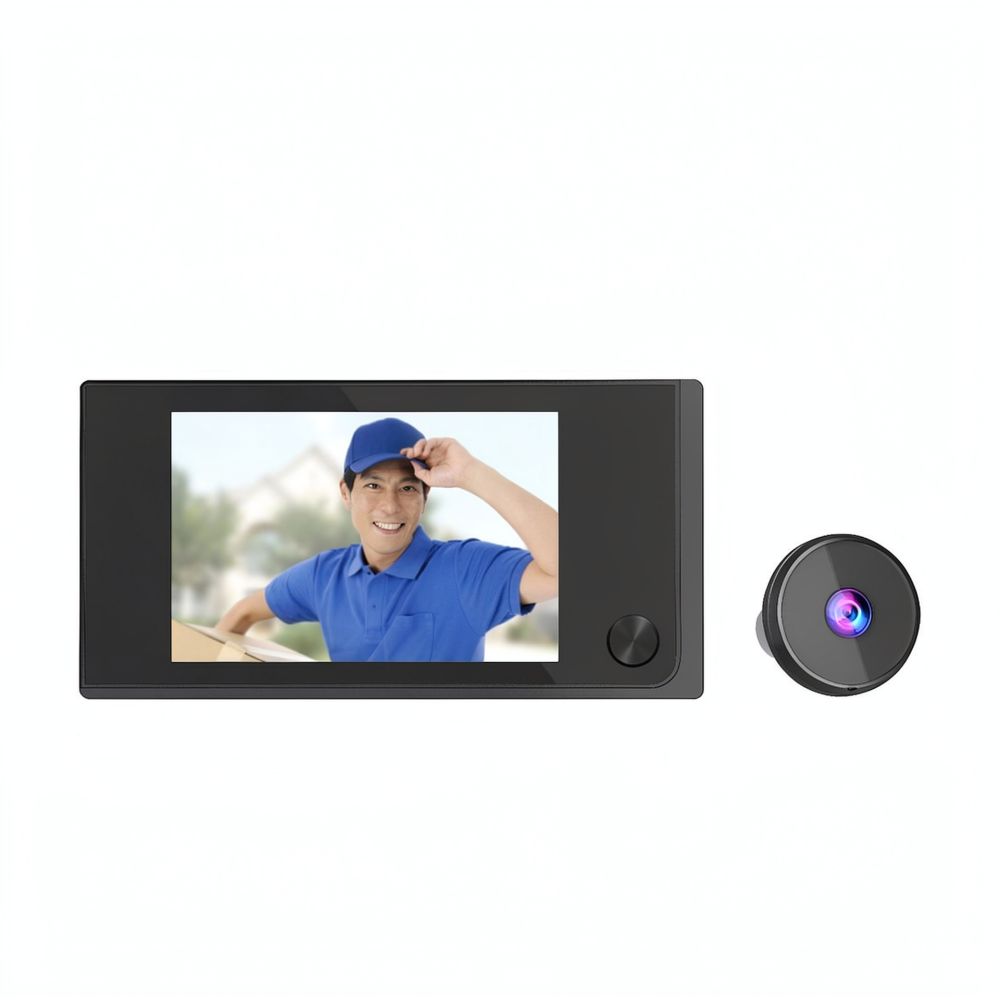 3.5 Inch LCD Digital Door View - Home Security Front Door Camera ulasan dan harga