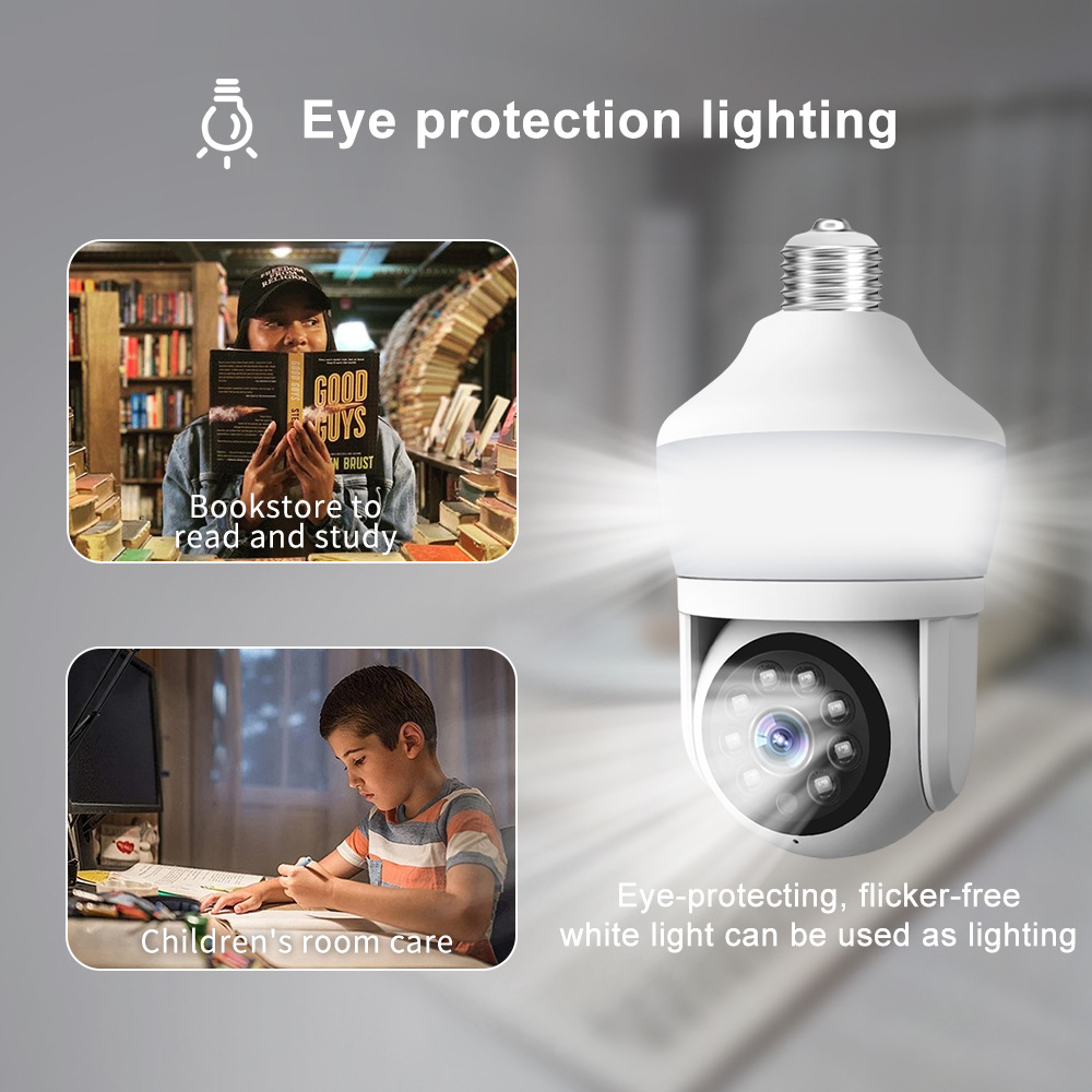 Yoosee APP 3MP 1296P  Night La - Home Security Flood Lights ulasan dan harga