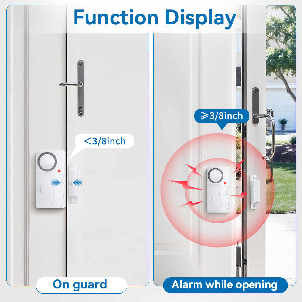 Wireless Door Alarm With Remot - Sim Gsm Alarm ulasan dan harga