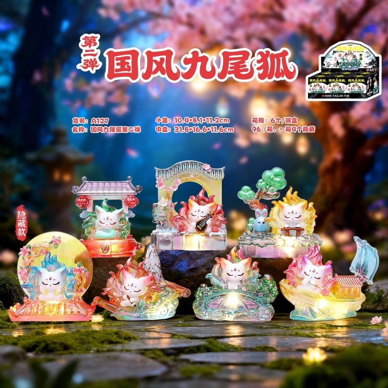 Nine Tailed Fox Blind Box Seri - Home Security Box ulasan dan harga