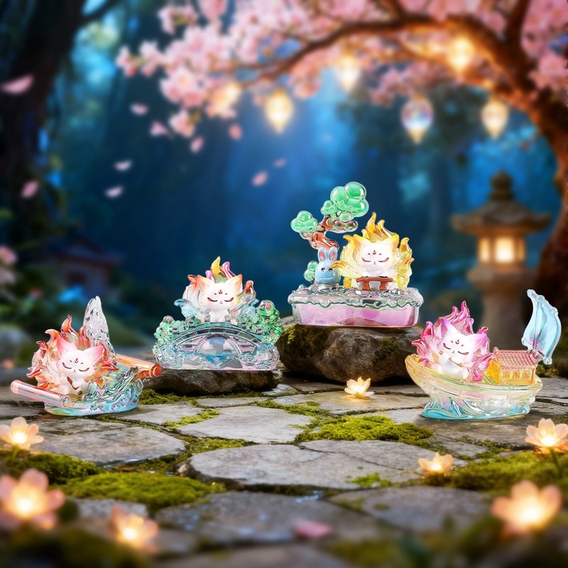 Nine Tailed Fox Blind Box Seri - Home Security Box ulasan dan harga