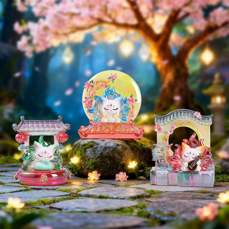 Nine Tailed Fox Blind Box Seri - Home Security Box ulasan dan harga