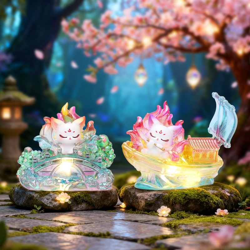 Nine Tailed Fox Blind Box Seri - Home Security Box ulasan dan harga
